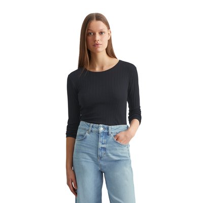 T-shirt long slim en mélange coton-modal organique MARC O'POLO
