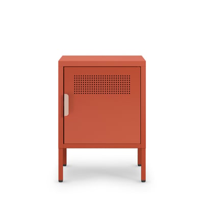 Table de chevet 1 porte en métal L40cm- ADEL DRAWER