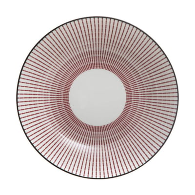 Lot de 6 assiettes en porcelaine LUNIS SECRET DE GOURMET