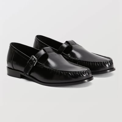 Salomés en cuir MONOPRIX