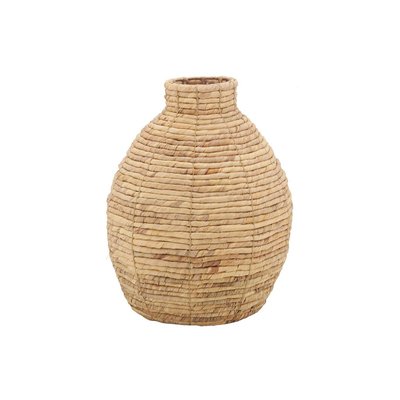 Vase jarre en jacinthe d'esu Moyen AUBRY GASPARD