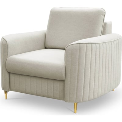 Fauteuil cabriolet en velours PANTANO RECOLLECTION