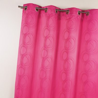 Rideau en jacquard avec imprimés "cercle" HOME MAISON