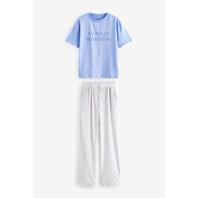 Pyjama à manches courtes avec bas en polaire NEXT