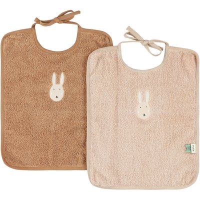 Lot de 2 bavoirs XL TRIXIE