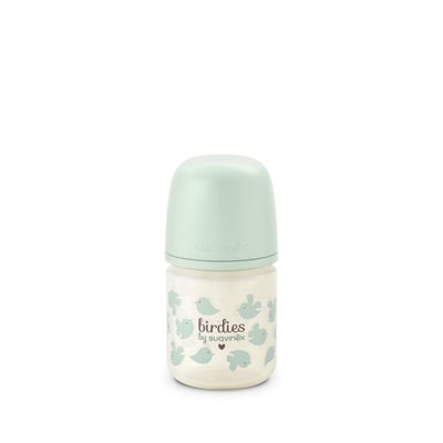 Biberon en verre avec tétine SX Pro 120 ml débit XS SUAVINEX
