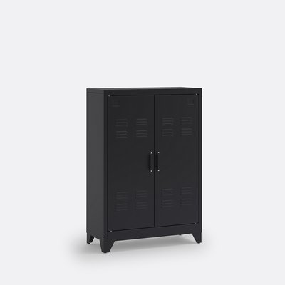 Armoire basse 2 portes en métal acier, Hiba LA REDOUTE INTERIEURS