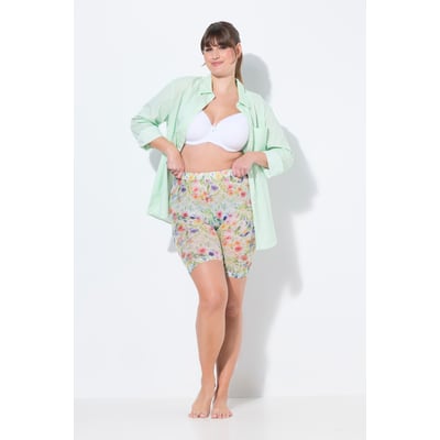 Panty en mesh. Imprimé à fleurs ULLA POPKEN