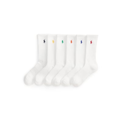 Confezione da 6 paia di calze alte POLO RALPH LAUREN