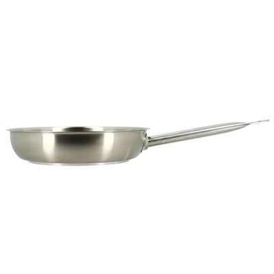 Poêle en acier inoxydable 24 cm, PROFESSIONNEL MENASTYL