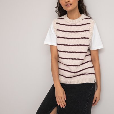 Chaleco de rayas LA REDOUTE COLLECTIONS