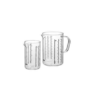 Lot de 2 verres mesureurs METI GEFU