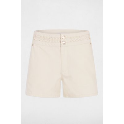 Short taille basse en jean MORGAN