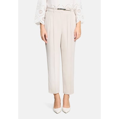 Pantalon en toile unicolore BETTY BARCLAY