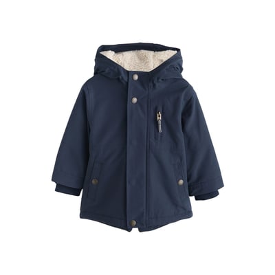 Parka imperméable à doublure en peau lainée NEXT