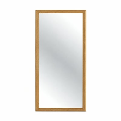 Miroir d'entrée vertical - cadre bois clair 80 cm IENA PIER IMPORT