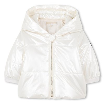 Doudoune brillante à capuche MICHAEL KORS