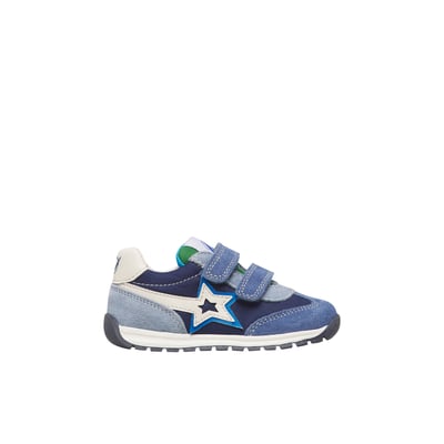 Sneakers en daim et tissu technique CRUMI VL. NATURINO