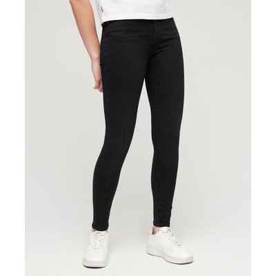 Jean Denim skinny taille haute en coton bio SUPERDRY