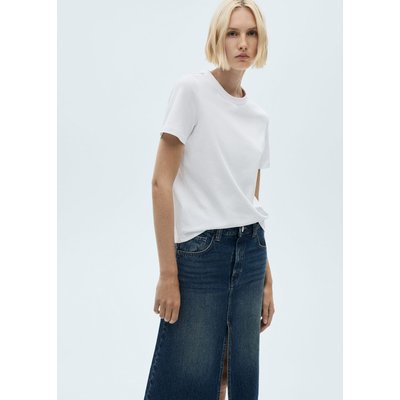 T-shirt coton manches courtes MANGO