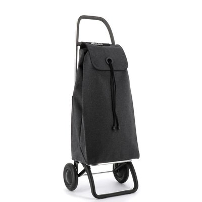 ECOIMAX - Chariot de course - 2 roues - Marron foncé - Design ergonomique et résistant, structure légère en aluminium, sac imperméable en tissu ROLSER