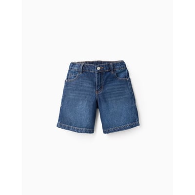 Short midi en jean de coton avec poches ZIPPY