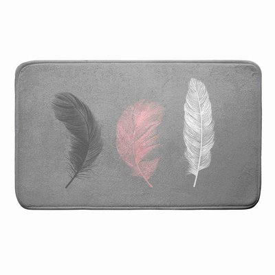 Tapis de bain Modele Plumes DOUCEUR D'INTÉRIEUR