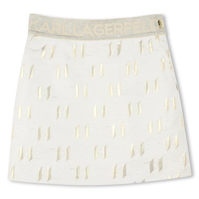 Jupe de cérémonie en jacquard KARL LAGERFELD KIDS