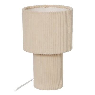 Lampe cylindrique en coton JOLINA ATMOSPHERA