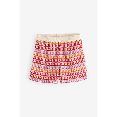 Short à motif au crochet coupe classique NEXT
