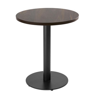 Table ronde en aggloméré avec revêtement mélaminé RIVOLI OVIALA