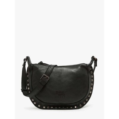 Sac bandoulière Barcelone cuir BASILIC PEPPER