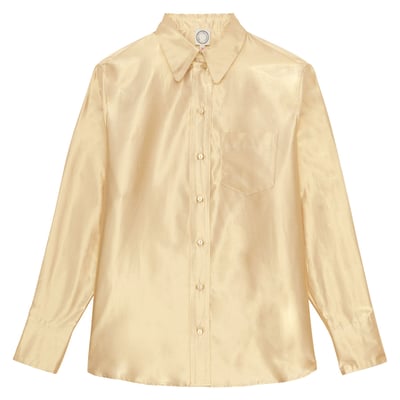 Chemise Maureen en coton doré INES DE LA FRESSANGE PARIS