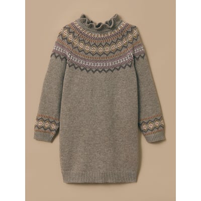 Robe jacquard en laine CYRILLUS