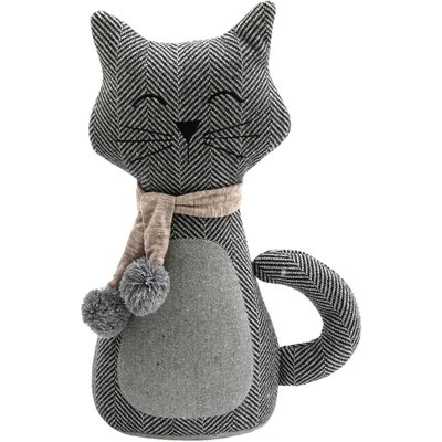 Bloc porte en tissu Chat JARDINDECO