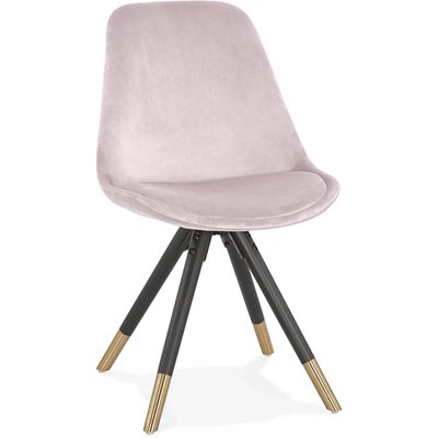 Chaise en tissu et bois, Mikado KOKOON DESIGN