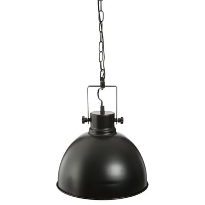 Suspension Métal Ronde D30 Noir ATMOSPHERA