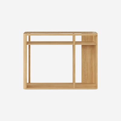 Table console frêne ADELE HABITAT