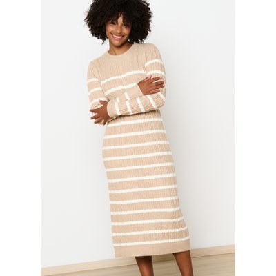 Robe pull à rayures LOLALIZA