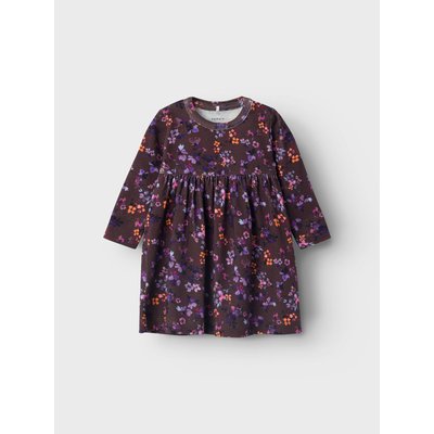 Robe motif plume top