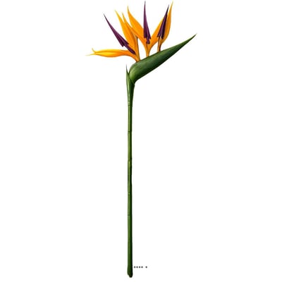 Strelitzia Arabica artificiel H 62 cm oiseau ARTIFICIELLES