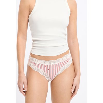 Tanga bords dentelle en microfibre SOUL PRINT ETAM