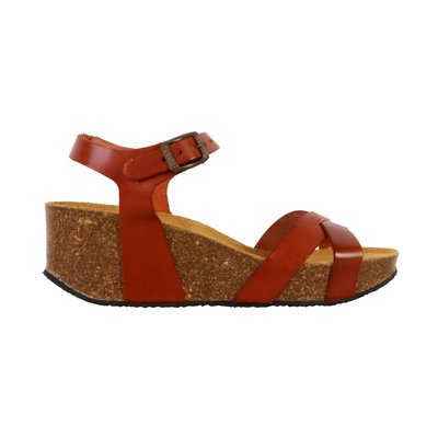 Sandales Compensées Cuir So Final PLAKTON
