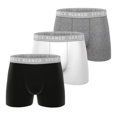 Lot De 3 Boxers Coton SERGE BLANCO