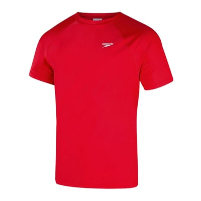 T-shirt uni manches courtes en coton SPEEDO