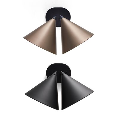Moke Double Cone Wall Light AM.PM