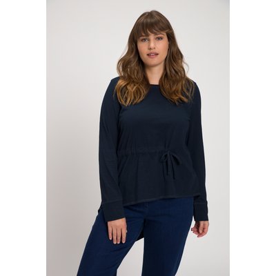 T-shirt, ourlet en pointe, col rond ULLA POPKEN