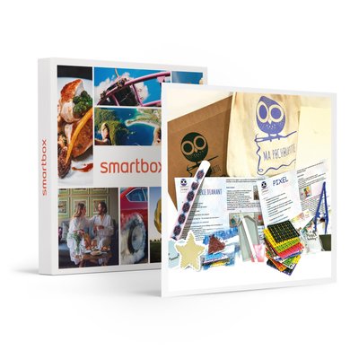 Box Pixel Art et broderie Diamant- SMARTBOX - Coffret Cadeau Multi-thèmes SMARTBOX