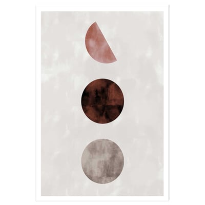 Affiche Lune pleine HEXOA