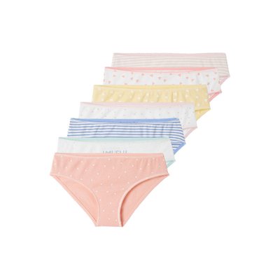 Lot de 7 culottes fantaisie BASICS VERTBAUDET